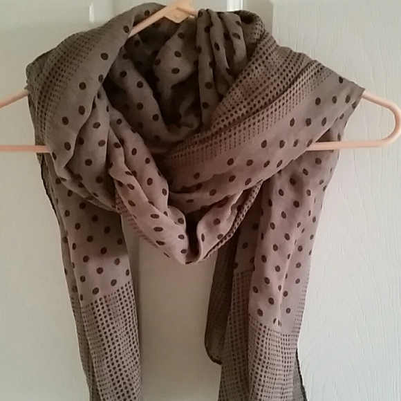 Neutral Brown shades scarf/wrap - Picture 3 of 4